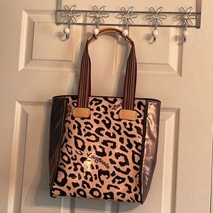 Consuela Tote Cheetah print